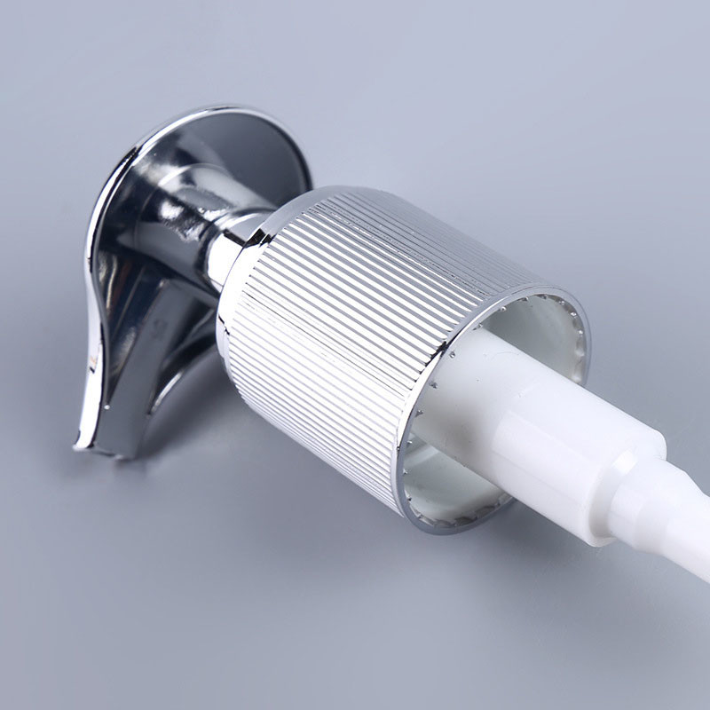 Large output liquid dispenser lotion pump for shampoo bottle head