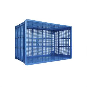 Plastic Stackable Nestable Crates OEM Eco Friendly Strong Loading Capacity