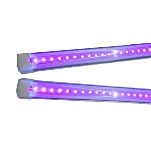 China UVA Purple Light 600mm 1200mm 1500mm 365nm / 395nm 2FT 4FT 5FT UV LED Tube factory