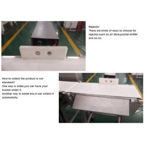 High Accuracy Automatic Check Weigher SUS304 Frame With Rejector