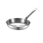 Hot Selling Double Bottom Stainless Steel Non Stick Frying Pan With Stainless