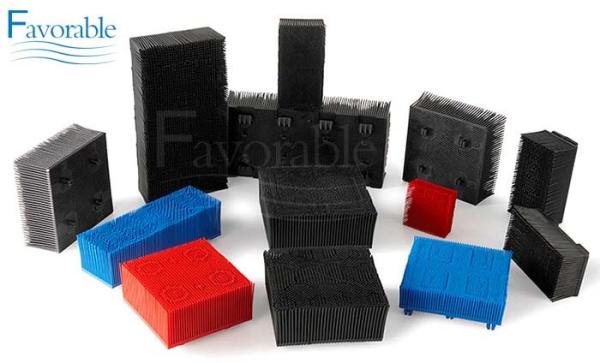 China Nylon Poly Bristle Brushes Bristle Blocks Used For Garment Textile Cutter Machines factory