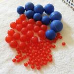 Colored POM PP Hollow Plastic Balls For Bottle Plastic Sphere Ball Corrosion