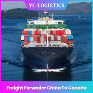 China FOB Sea 1 To 17 Days Freight Forwarder China To Canada factory