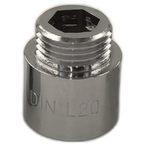 China ISO 228 Male Thread DIN L20 1 inch Brass Pipe Fittings factory