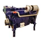 176kw WEICHAI WD10C240 Series Inboard Diesel Jet Boat for Marine Generator
