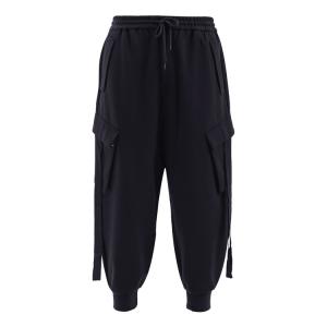 China Loose Type Casual Cargo Pants Jogger Trousers Elastic Waist Custom Logo factory
