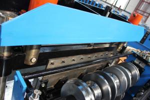China Concrete Floor Tile Making Machine Galvanized Steel Roofing Sheet Production factory