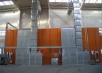 Bus Painting Spray Booth Fan cabinet at side Good ventilation Spray booth for