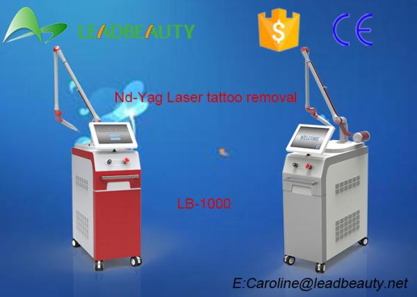 Professional Laser Tattoo Removal Machine Long Pulsed Nd Yag Laser Hair Removal