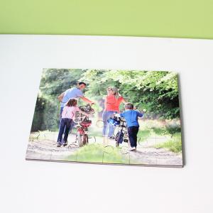 China MDF Sublimation 215x153mm Wooden Jigsaw Puzzles on sale