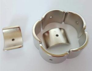 China Competitive Price Strong Ndfeb Magnet Block Arc Neodymium Magnets For Motor factory