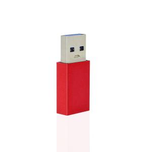 China red Eco Friendly Wheat Straw USB Defender Data Blocker factory