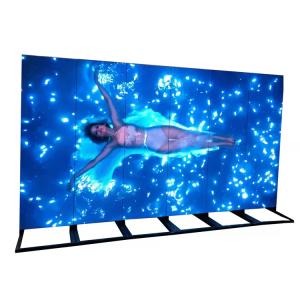 China Wifi 4g Mobile Light Up Poster P2 P2.5 P3 Floor Led Display Advertising Indoor factory