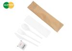 CPLA Material Eco Friendly Cutlery Set Disposable Biodegradable
