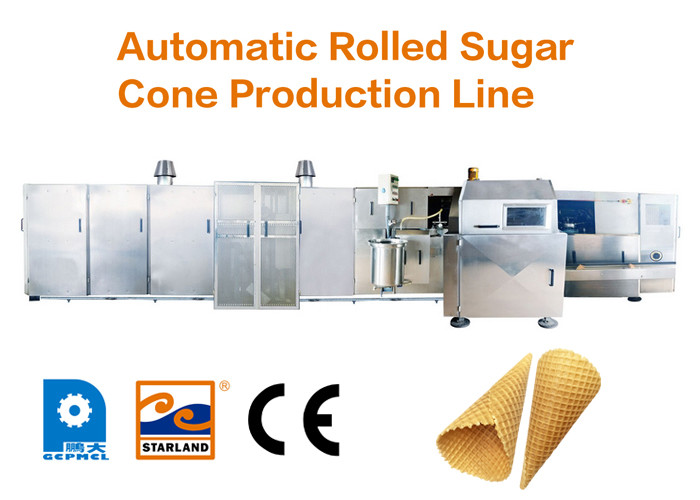 High Stability Automatic Cone Production Line Continuous Operation Over 10000pcs Per Hour