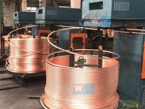 China SGS Electric Copper Rod Casting Machine 1000Kg/H Double Servo Motor factory