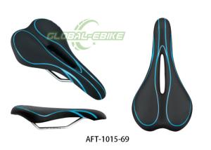 China Waterproof Bicycle Saddle Seat , Ergonomic Shape Comfortable Cycling Saddle factory