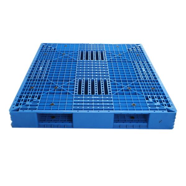 China Customization HDPE Large Plastic Pallet 1000x1000mm Rackable Pallets factory