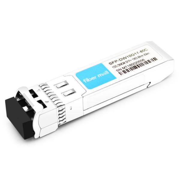Netgear DWDM-SFP10G-63.86 Compatible 10G DWDM SFP+ C17 100GHz 1563.86nm 80km LC