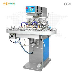 China 15pcs/Min Multi Color Glass Bottle Pad Printing Machine factory