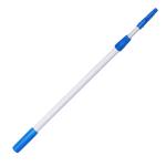 Plastic Head Sliver Aluminum Telescopic Window Cleaning Pole