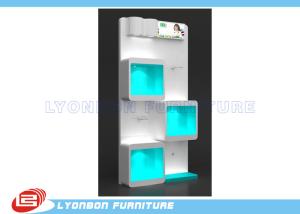 China Books White Wood Display Cases factory