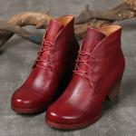 S405 Leather Shoes Handmade Toe Layer Cowhide High Quality Women'S Shoes Custom