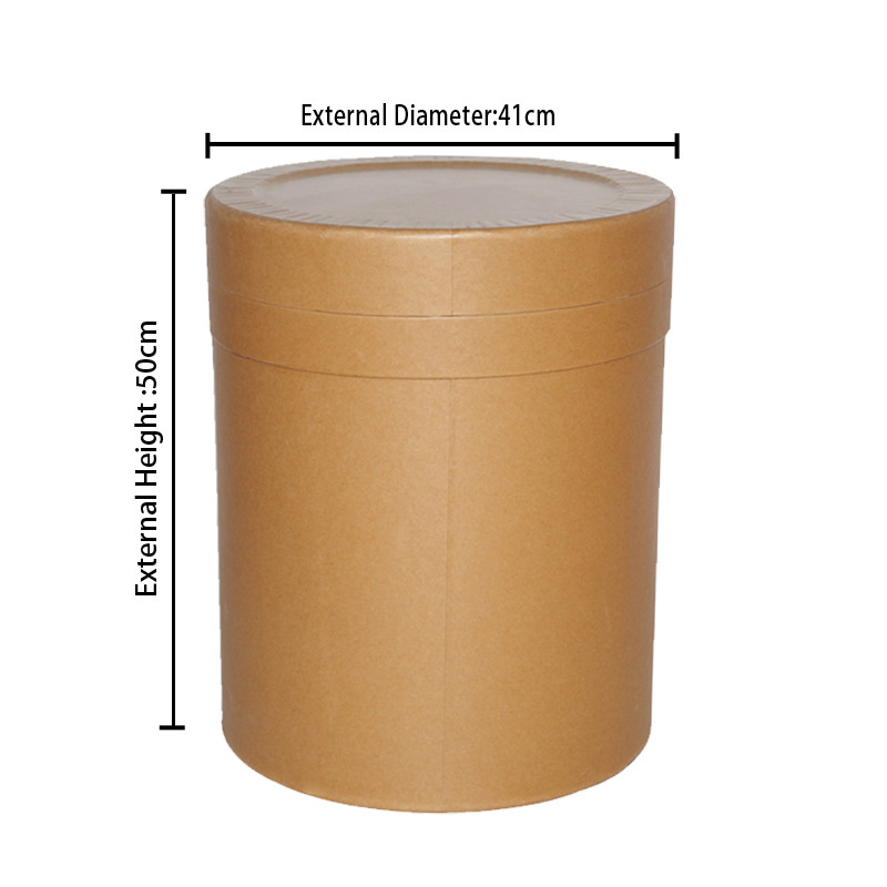 15gal 58L Paper Fiber Drum Pure Paper Cardboard Drum