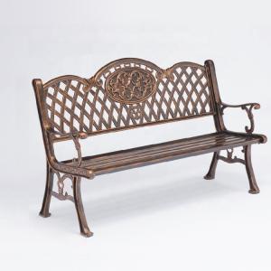 China Park Street Furnitures EN840 Cast Aluminium Garden Bench on sale