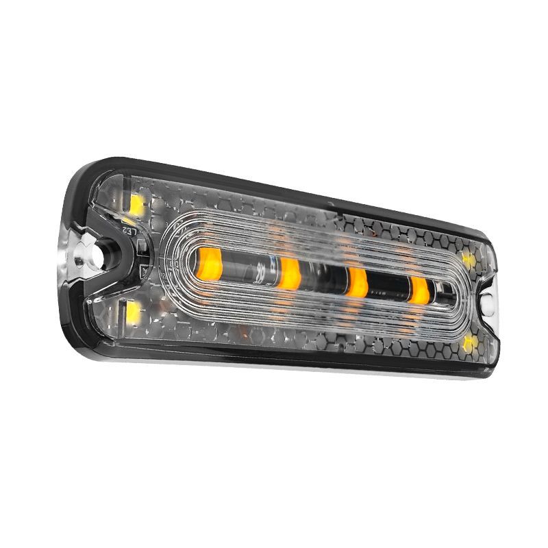 6LEDs Colors Strobe Warning Light for Vehicles Surface Mount China