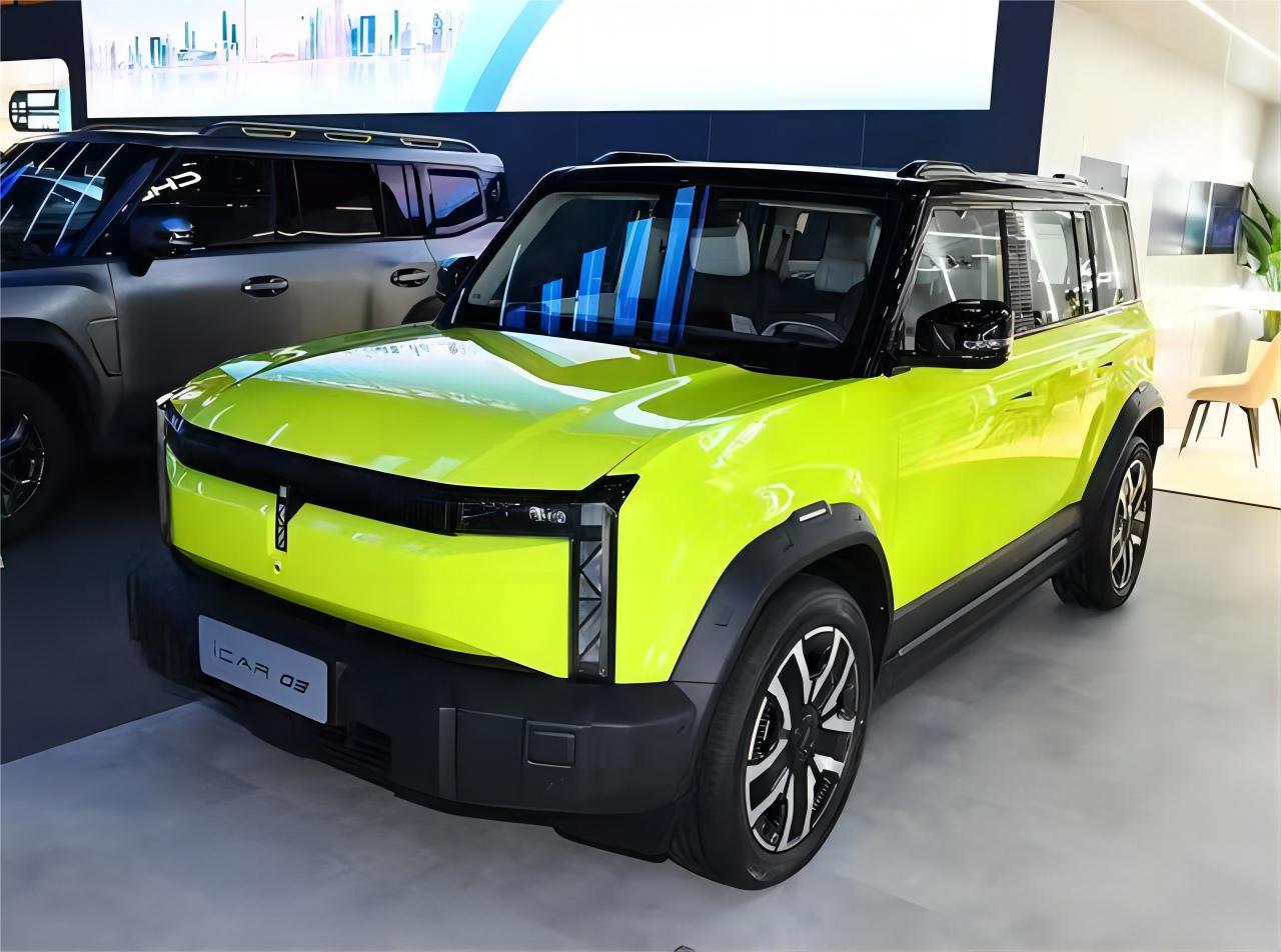 Electric SUV 2024 Chery icar 03 with 501km Range and Pure Electric Energy