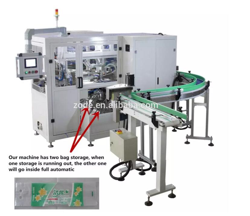 ZODE Factory Production Line V/N Folding Automatic Tissue Paper Facial Tissue Making Machine