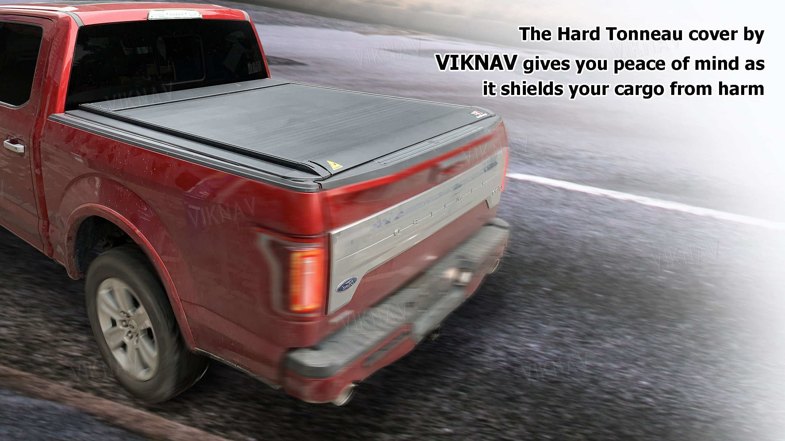 Waterproof Vinyl Pickup Bed Replacement Tonneau Cover Ford F-150 5.5ft 6.5ft