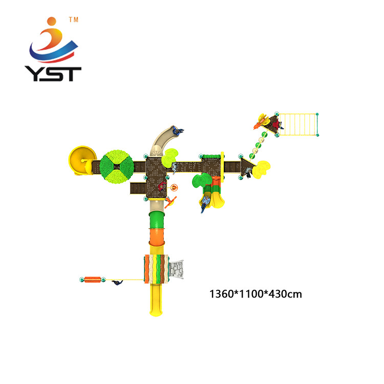 Plastic LLDPE Childrens Play Slide For Large Supermarket