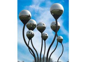 China 300cm High Modern Stainless Steel Landscape Art Sculpture factory