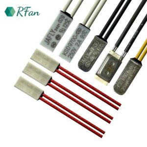 China BW-02 Series 85℃ Small Over Heat Protector Thermal Cutoff 250V factory