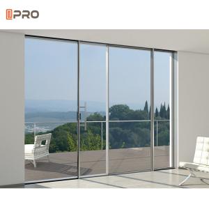 China Noiseless Interior Patio Aluminium Glass Sliding Doors Double toughened factory