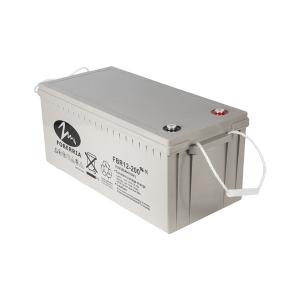 China ABS BOX 200ah Lead Acid Sealed Battery 12v for Solar system factory
