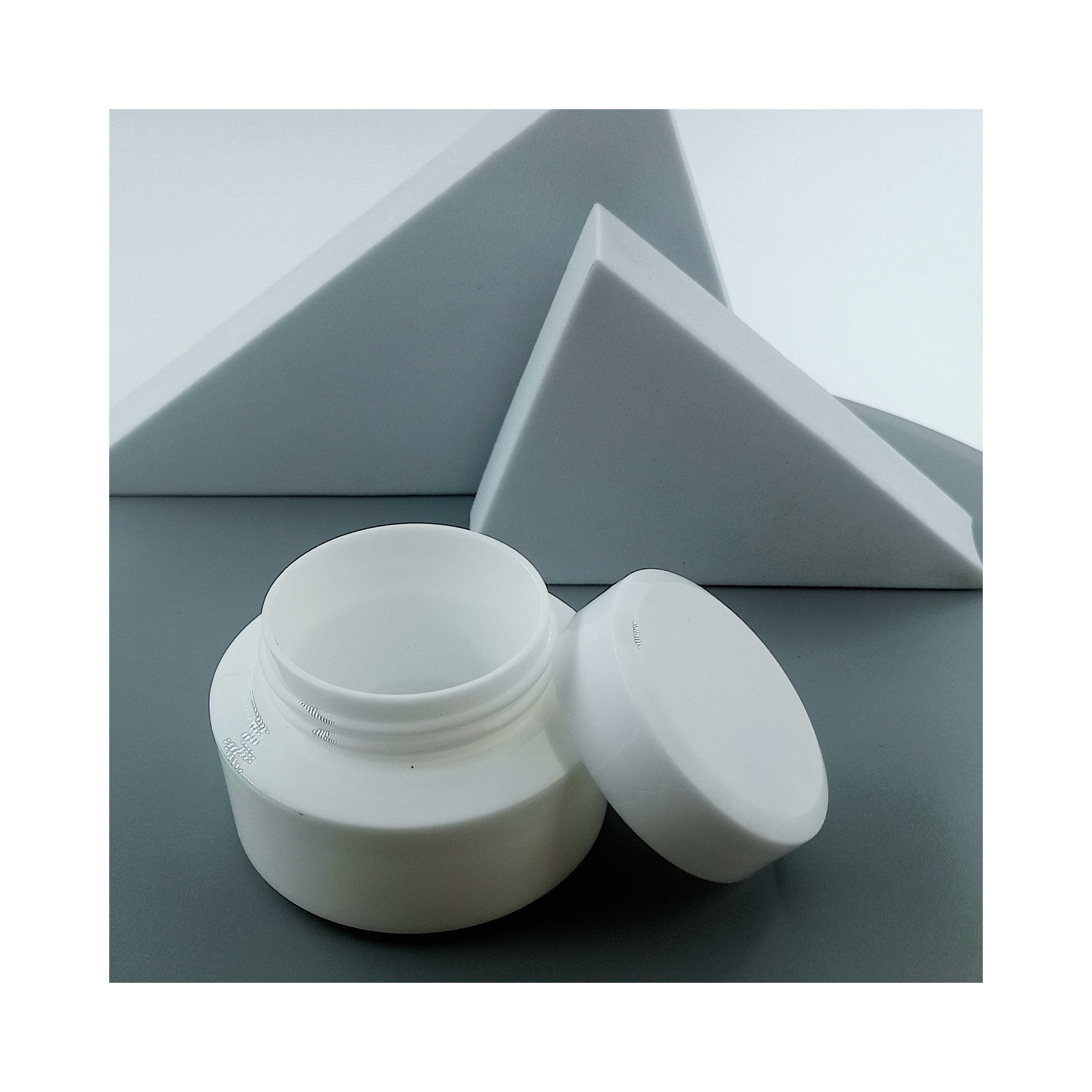 50ml Plastic Jar for Skin Care Cream Customizable Color Plastic PP Skincare Packaging