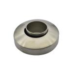 Stainless steel 304 post base in 2" for 50.8mm tube satin finishing with cover ,