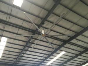 China 6 Blades ventilation Hvls Giant Ceiling Fans factory