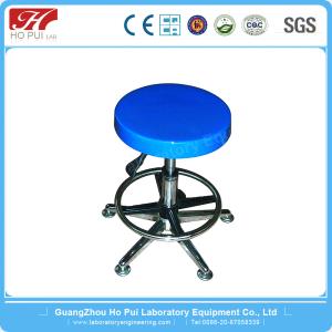 China Adjustable Stainless Steel Lab Furniture , Alloy Plating Lab Stool Chair factory