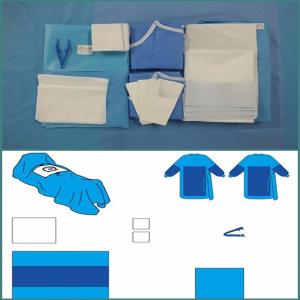 Hospital Disposable Delivery Set Sterile Surgery Pack Universal Drape Kit