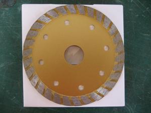 China Masonry 5 &quot; 8 &quot; Turbo Diamond Saw Blade For Circular Saw Yellow 115mm 230mm factory