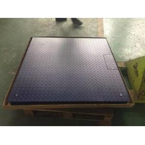Low-Profile Industrial Floor Weighing Scale With Ramp Access Load Cells