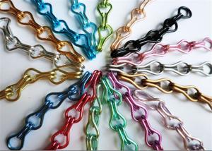 China Decoration Fly Screen Chain Curtain Room Divider Non Rust Color Optional factory