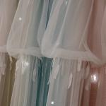 Modern Simplicity Green Leaf Digital Print Curtain Fabric