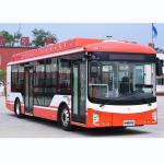 10m Battery Electric Buses Passenger Shuttles 69 Km/H Mileage 250km