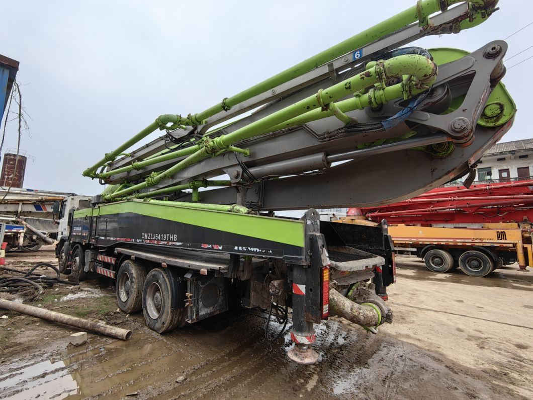 2013 Zoomliom 52m Concrete Boom Pump Putzmeister Mercedes Benz